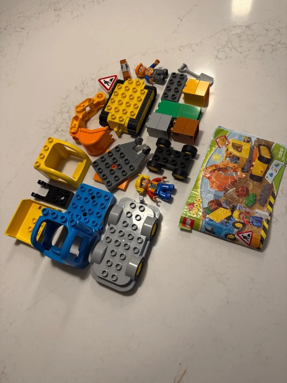 LEGO Duplo 10812 Truck & Tracked Excavator
